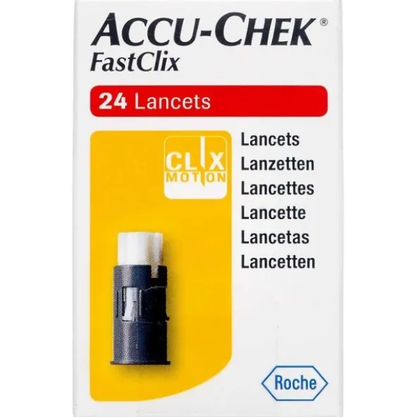 ACCU-CHEK MOBILE FASTCLIX LANCETTER 24 STK