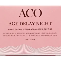 ACO AGE DELAY NIGHT CREAM DRY SKIN