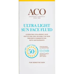 ACO SUN ULT LIGHT FACE SPF 50