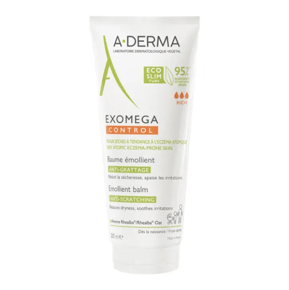 A-DERMA EXOMEGA CONTROL EMOLLIENT BALM (200 ML)