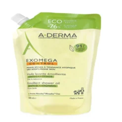 A-DERMA EXOMEGA CONTROL EMOLLIENT SHOWER OIL (REFILL)