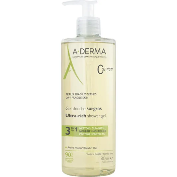 A-DERMA ULTRA-RICH SHOWER GEL (500 ML)