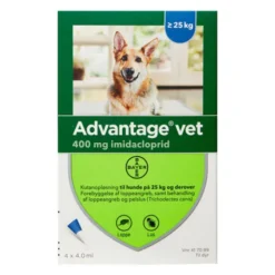 ADVANTAGE VET. OPLØSNING (25-40 KG)