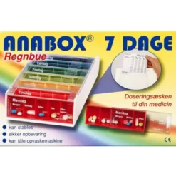 ANABOX DOSERINGSÆSKER (7 DAGE)