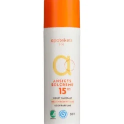 APOTEKETS ANSIGTS SOLCREME SPF 15