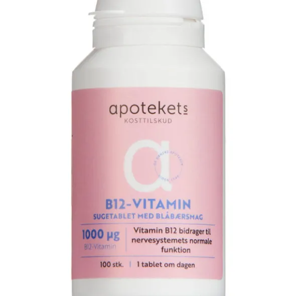 APOTEKETS B12 VITAMIN BLÅBÆRSM