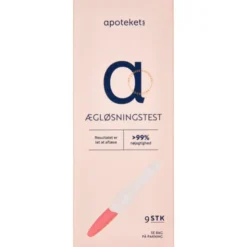 APOTEKETS ÆGLØSNINGSTEST