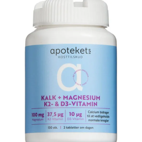 APOTEKETS KALK+MG+K2+D