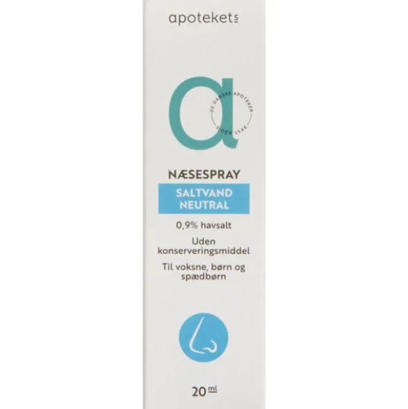 APOTEKETS SALTVANDSSPRAY NÆSESPRAY
