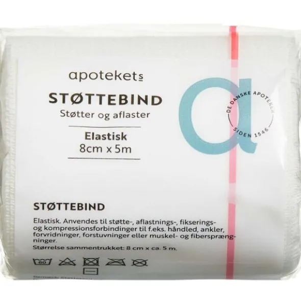 APOTEKETS STØTTEBIND 8 CM
