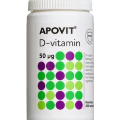 APOVIT D3-VITAMIN TABLETTER (50 MIKG) 200 STK