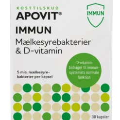 APOVIT IMMUN MÆLKESYREBAKTERIE
