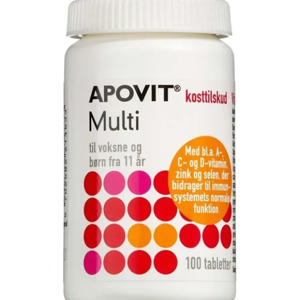 APOVIT MULTI TABLETTER (100 STK)