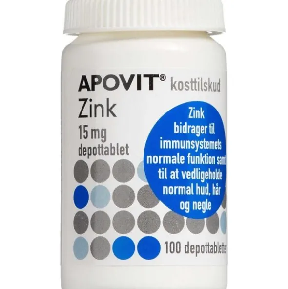 APOVIT ZINK DEPOTTABLETTER