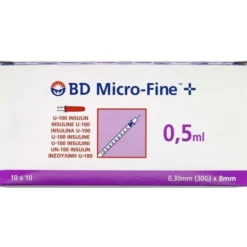 BD MICRO-FINE+ INSULINSPRØJTE 0,50 ML / 30G