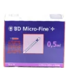 BD MICRO-FINE+ INSULINSPRØJTE 0,50 ML / 30G