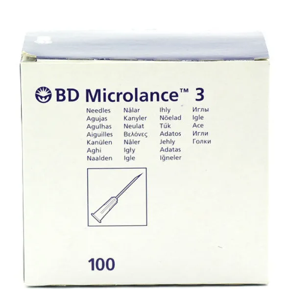BD MICROLANCE 3 (22G) KANYLER
