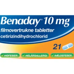 BENADAY 10 MG 21 STK