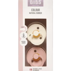BIBS COLOUR STR2 IVORY/BLUSH