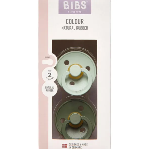 BIBS COLOUR STR2 SAGE/GREEN