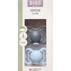 BIBS SUPREME STR2 IRON/BABY BL