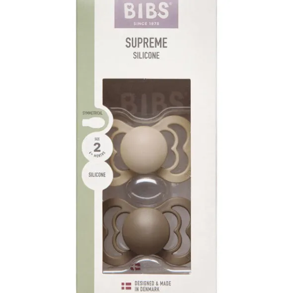 BIBS SUPREME STR2 VANILLA/OAK