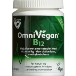 BIOSYM OMNIVEGAN B12 SMELTETABLETTER