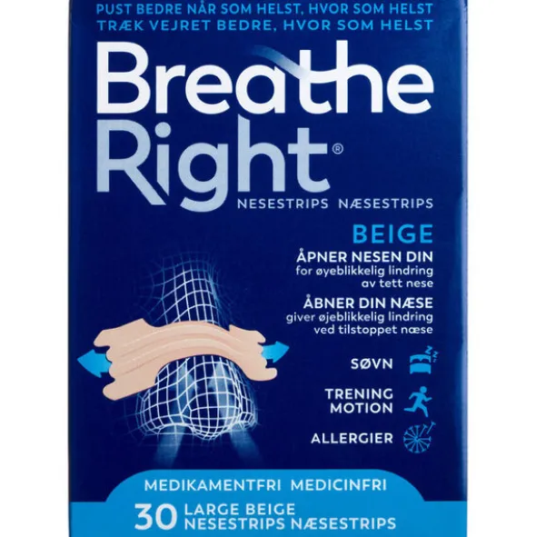 BREATHE RIGHT NÆSESTRIPS (ORIGINAL - LARGE)