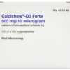 CALCICHEW-D3 FORTE 500 MG+10 M