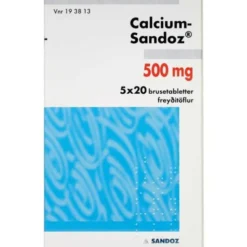 CALCIUM-SANDOZ 500 MG