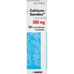 CALCIUM-SANDOZ 500 MG