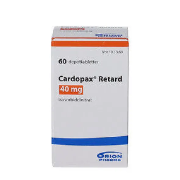 CARDOPAX RETARD 40 MG 60 STK