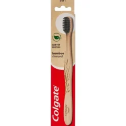 COLGATE BAMBOO CHARCOAL SOFT TANDBØRSTE