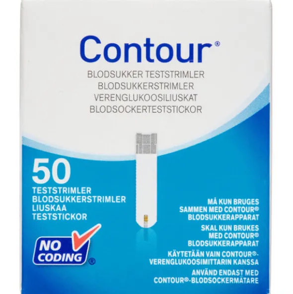 CONTOUR TESTSTRIMLER