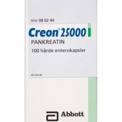 CREON (OR) LIPASE 25.000 EP-E