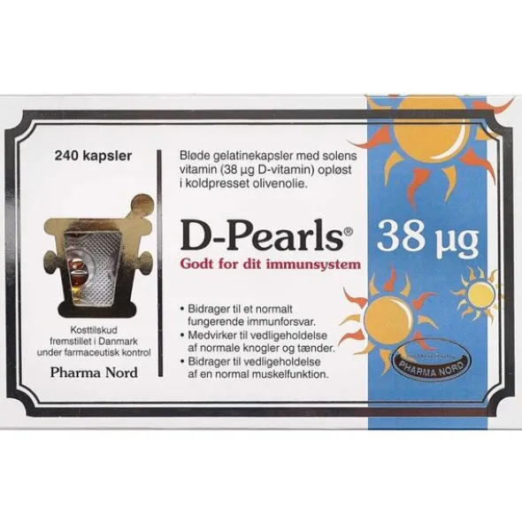 D-PEARLS KAPSLER (240 STK.)