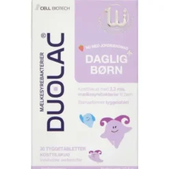 DUOLAC DAGLIG+ BØRN (30 STK.)