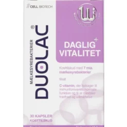 DUOLAC DAGLIG+ VITALITET (30 STK)