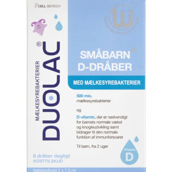 DUOLAC SMÅBARN+ D-DRÅBER