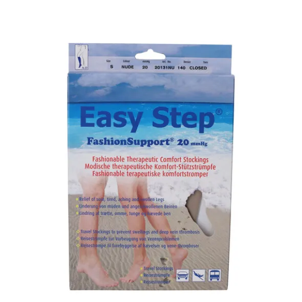 EASY STEP FASHIONSUPPORT KNÆ (NUDE/LUKKET/S)