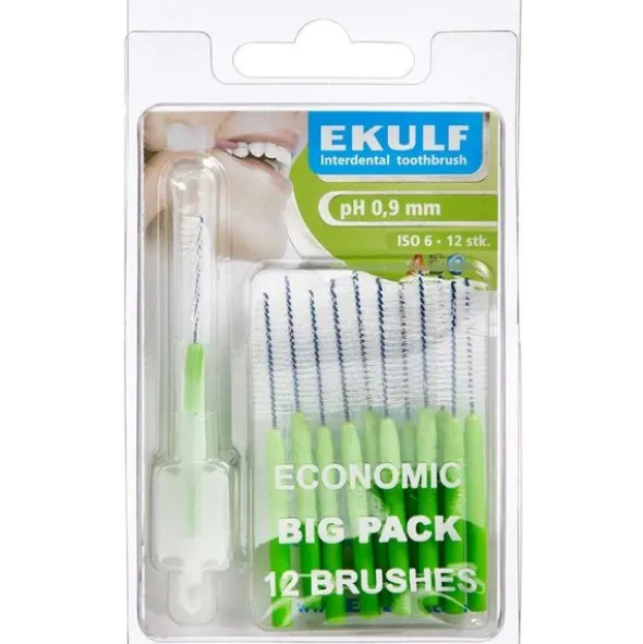 EKULF PH INTERDENTALBØRSTER (GRØN)