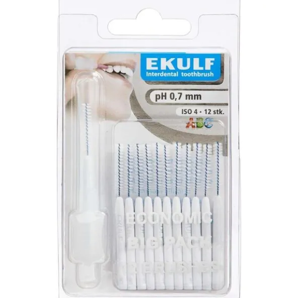 EKULF PH INTERDENTALBØRSTER (HVID)