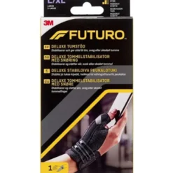 FUTURO DELUXE TOMMELSTABILISATOR (SORT L/XL)