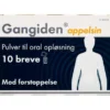 GANGIDEN PULVER TIL ORAL OPLØSNING 10 STK