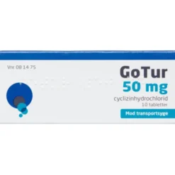 GOTUR 50 MG 10 STK
