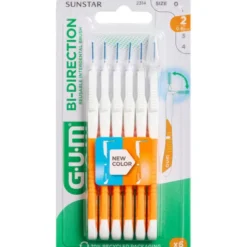 GUM BI-DIRECTION MELLEMRUMSBØRSTER (0,9 MM)