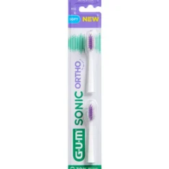 GUM SONIC ORTHO BØRSTEHOVEDER