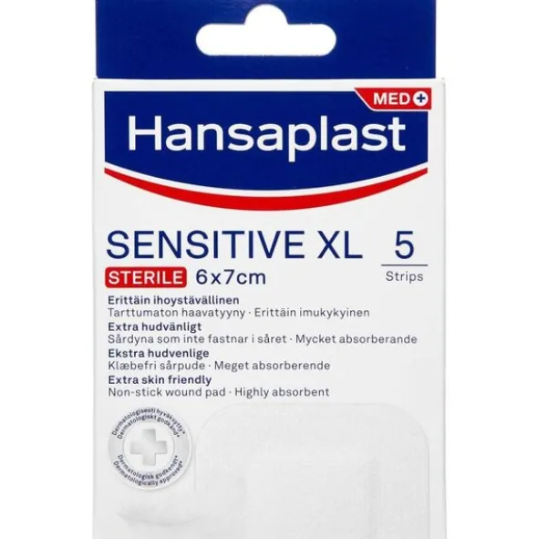 HANSAPLAST SENSITIVE XL PLASTRE (6X7CM)