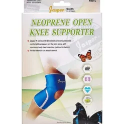 JASPER NEOPREN KNÆBANDAGE MED HUL (L)