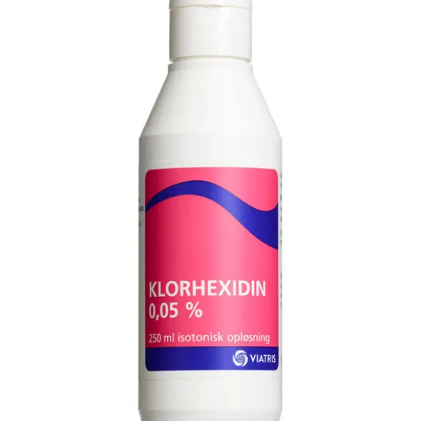 KLORHEXIDIN MEDIC OPLØSNING 0,05 % (250 ML)